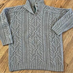 Ralph Lauren Tan Cable Knit Sweater